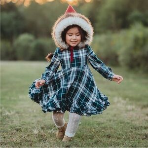 Sweet Honey Girls Holiday Dress
